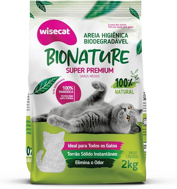 Areia Higiênica para Gatos
